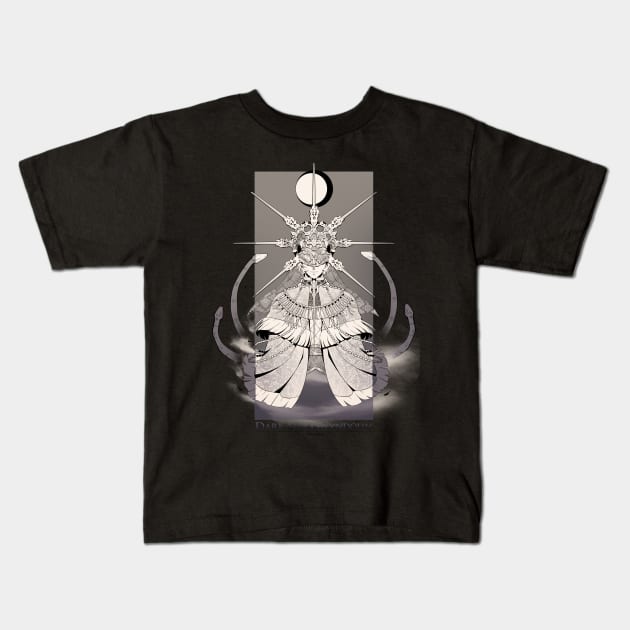 Dark Sun Gwyndolin Kids T-Shirt by YouWereIndicted